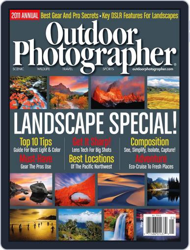 Outdoor Photographer April 13th, 2011 Digital Back Issue Cover