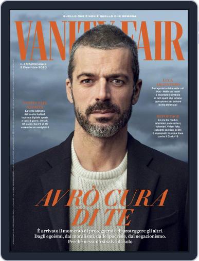 Vanity Fair Italia December 1st, 2020 Digital Back Issue Cover