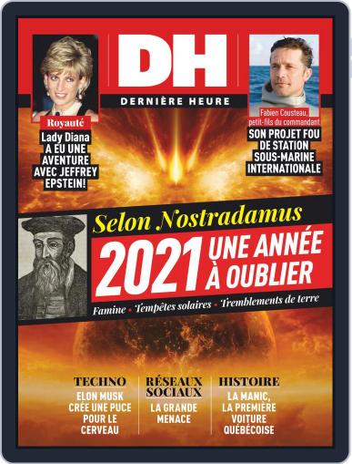 Dernière Heure January 22nd, 2021 Digital Back Issue Cover