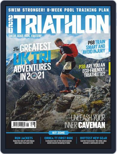 220 Triathlon January 1st, 2021 Digital Back Issue Cover