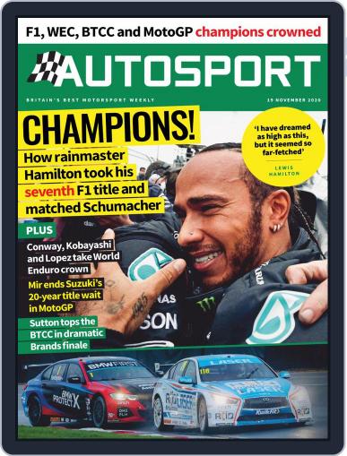 Autosport November 19th, 2020 Digital Back Issue Cover