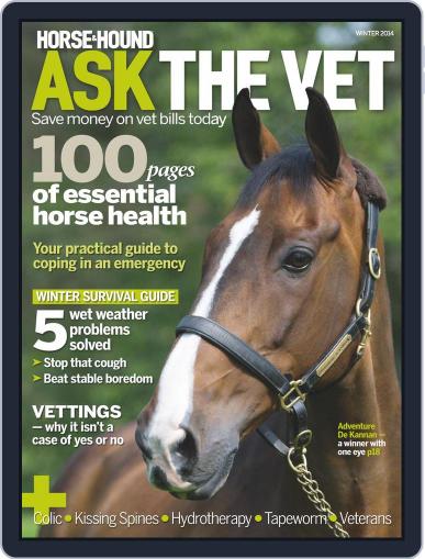 Horse & Hound Ask The Vet Magazine (Digital) October 9th, 2014 Issue Cover