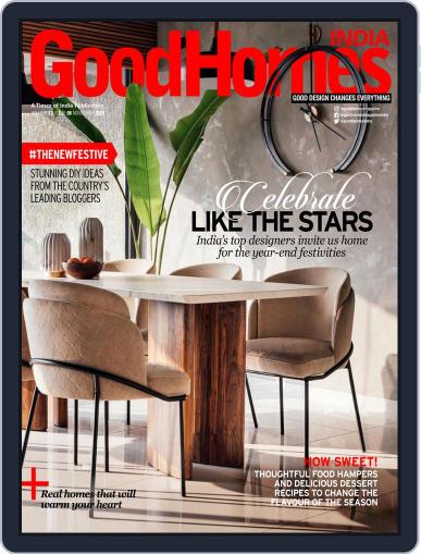GoodHomes India November 1st, 2020 Digital Back Issue Cover