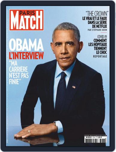 Paris Match November 26th, 2020 Digital Back Issue Cover