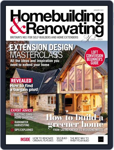 Homebuilding & Renovating January 1st, 2021 Digital Back Issue Cover