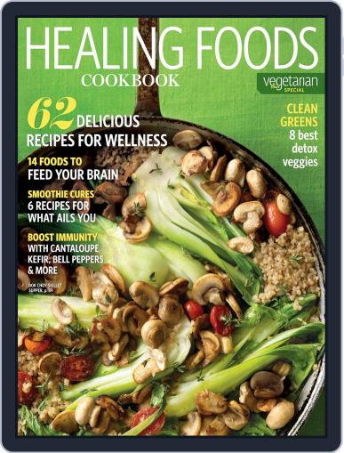Vegetarian Times - Healing Foods Cookbook August 20th, 2013 Digital Back Issue Cover