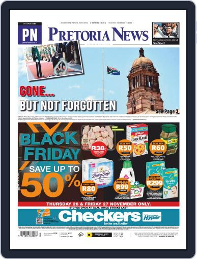 Pretoria News November 26th, 2020 Digital Back Issue Cover