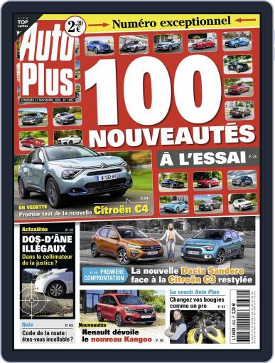 Auto Plus France November 27th, 2020 Digital Back Issue Cover
