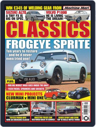 Classics Monthly January 1st, 2021 Digital Back Issue Cover