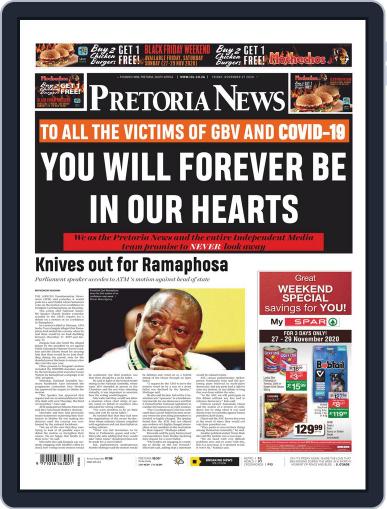 Pretoria News November 27th, 2020 Digital Back Issue Cover