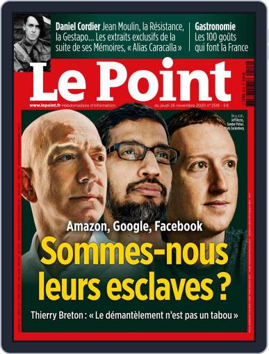 Le Point November 26th, 2020 Digital Back Issue Cover