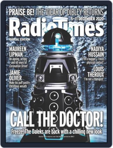 Radio Times December 5th, 2020 Digital Back Issue Cover