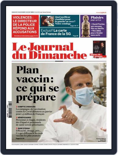 Le Journal du dimanche November 29th, 2020 Digital Back Issue Cover