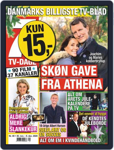 7 TV-Dage November 30th, 2020 Digital Back Issue Cover