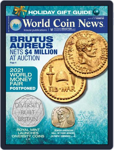 World Coin News December 1st, 2020 Digital Back Issue Cover