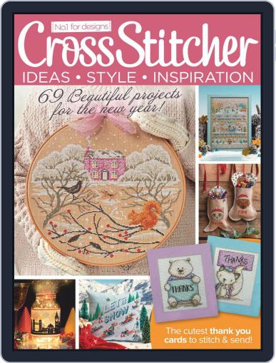 CrossStitcher January 1st, 2021 Digital Back Issue Cover