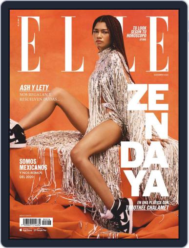Elle México December 1st, 2020 Digital Back Issue Cover