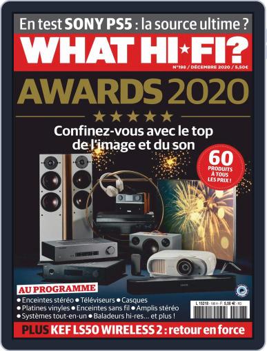 What Hifi France December 1st, 2020 Digital Back Issue Cover