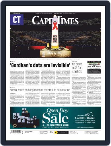 Cape Times December 1st, 2020 Digital Back Issue Cover