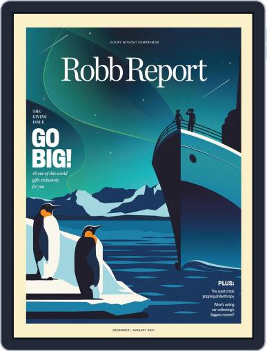 Robb Report (Digital) December 1st, 2020 Issue Cover