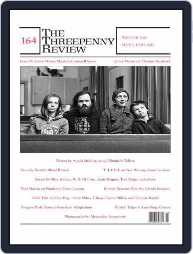The Threepenny Review December 1st, 2020 Digital Back Issue Cover