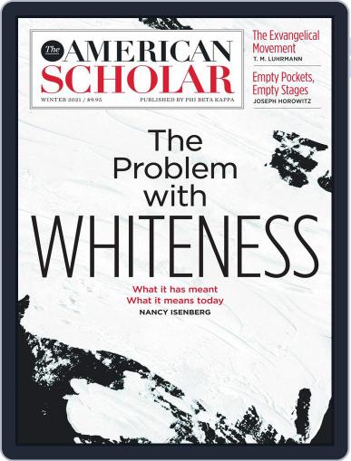 The American Scholar November 1st, 2020 Digital Back Issue Cover