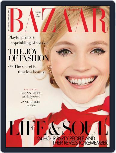 Harper's Bazaar UK January 1st, 2021 Digital Back Issue Cover