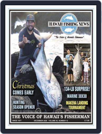 Hawaii Fishing News December 1st, 2020 Digital Back Issue Cover