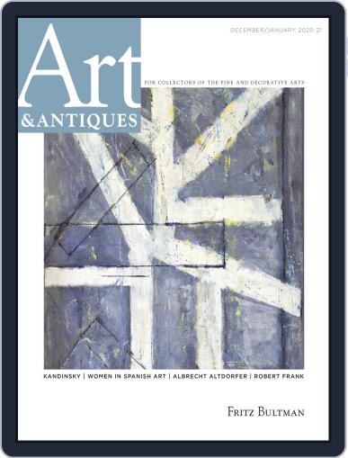 Art & Antiques December 1st, 2020 Digital Back Issue Cover