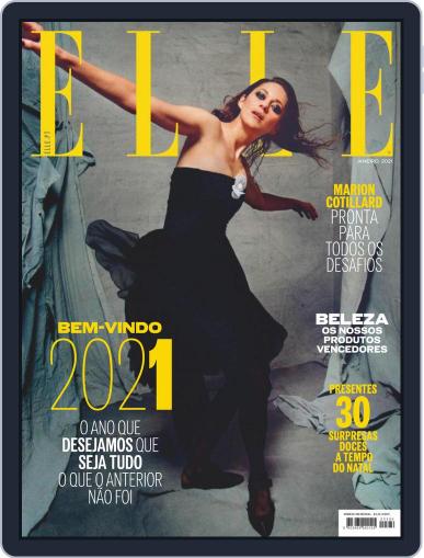 Elle Portugal January 1st, 2021 Digital Back Issue Cover