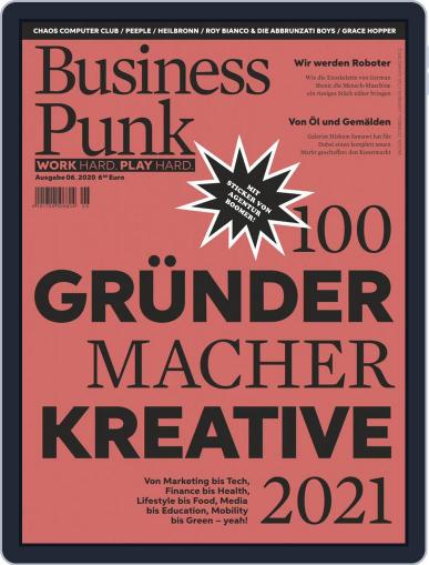 Business Punk (Digital) November 1st, 2020 Issue Cover