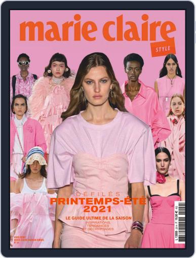 Marie Claire Fashion Shows December 1st, 2020 Digital Back Issue Cover