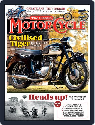 The Classic MotorCycle January 1st, 2021 Digital Back Issue Cover