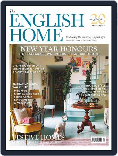 The English Home January 1st, 2021 Digital Back Issue Cover