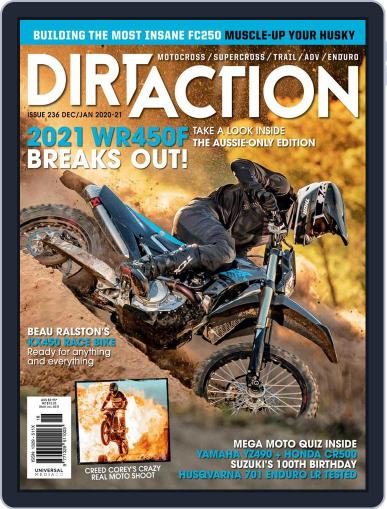 Dirt Action December 1st, 2020 Digital Back Issue Cover