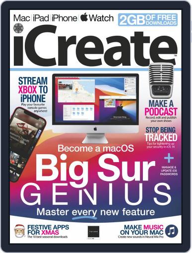iCreate November 20th, 2020 Digital Back Issue Cover