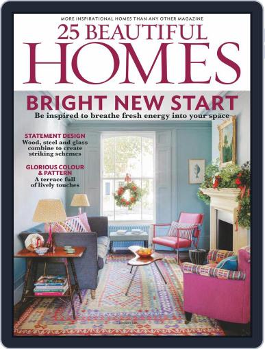 25 Beautiful Homes January 1st, 2021 Digital Back Issue Cover