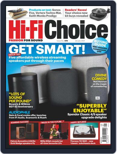 Hi-Fi Choice January 1st, 2021 Digital Back Issue Cover