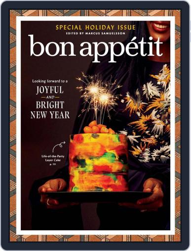 Bon Appetit December 1st, 2020 Digital Back Issue Cover