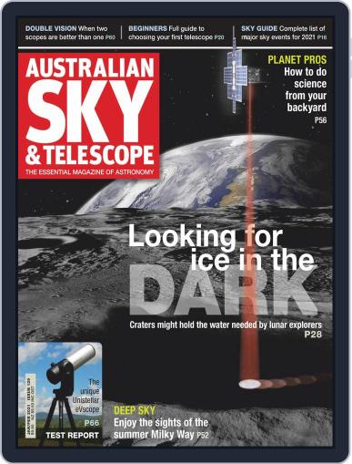 Australian Sky & Telescope January 1st, 2021 Digital Back Issue Cover