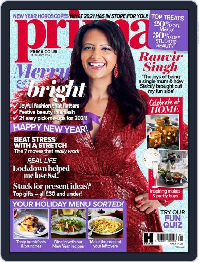 Prima UK (Digital) January 1st, 2021 Issue Cover