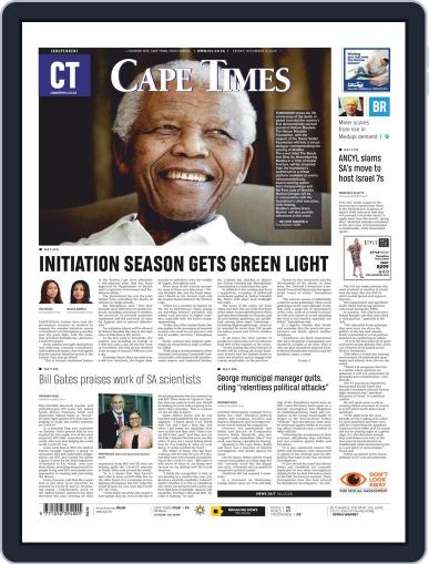 Cape Times December 4th, 2020 Digital Back Issue Cover