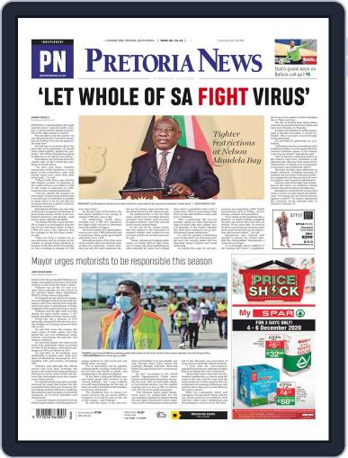 Pretoria News December 4th, 2020 Digital Back Issue Cover