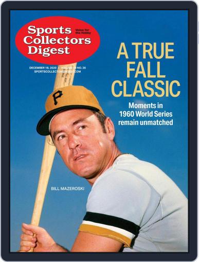 Sports Collectors Digest December 18th, 2020 Digital Back Issue Cover