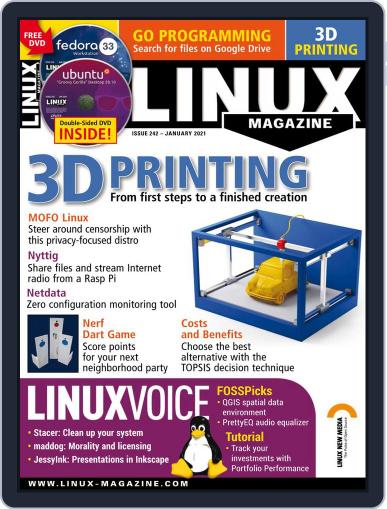 Linux January 1st, 2021 Digital Back Issue Cover