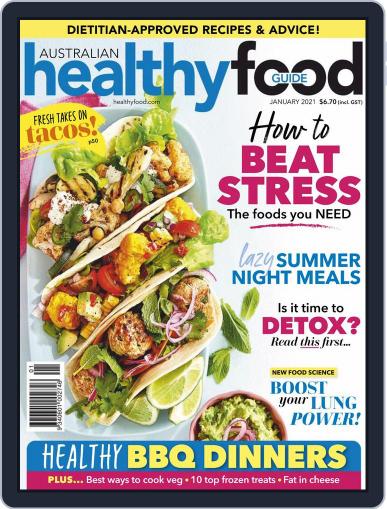Healthy Food Guide January 1st, 2021 Digital Back Issue Cover