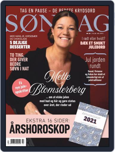 SØNDAG December 7th, 2020 Digital Back Issue Cover