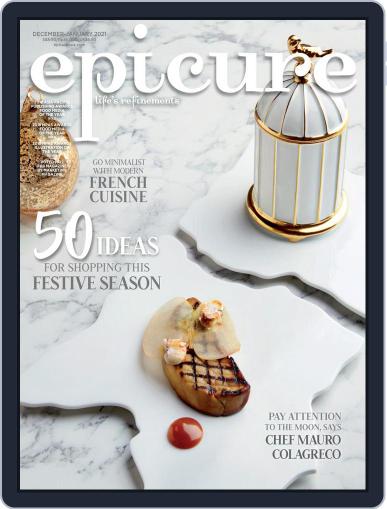 epicure December 1st, 2020 Digital Back Issue Cover
