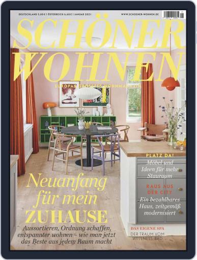 Schöner Wohnen January 1st, 2021 Digital Back Issue Cover