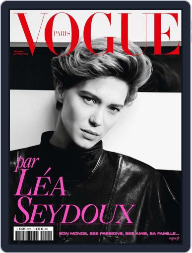 Vogue Paris December 1st, 2020 Digital Back Issue Cover